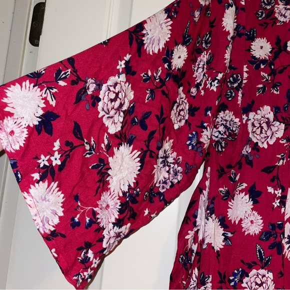 Torrid Floral kimono size M/L - Picture 6 of 12